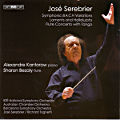 José Serebrier, Symphonic BACH Variations • Laments and Hallelujahs • Flute Concerto with Tango / BIS