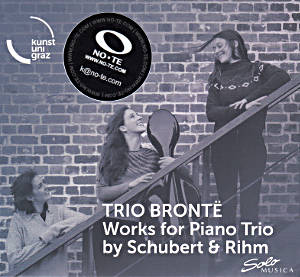Trio Brontë, Works for Piano Trio by Schubert & Rihm