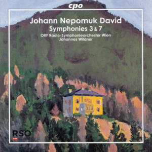 Johann Nepomuk David, Symphonies 3 & 7