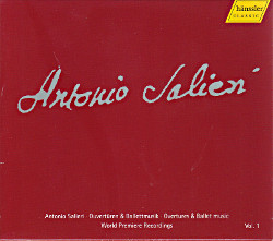 Antonio Salieri / hänssler Classics