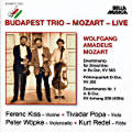 Budapest Trio ‒ Mozart ‒ Live / Bella musica