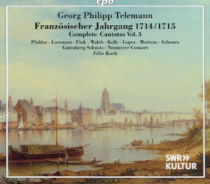 Georg Philipp Telemann, Kantaten – Französischer Jahrgang Vol. 3