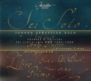Johann Sebastian Bach, Sonatas & Partitas for violin solo BWV 1001 - 1006