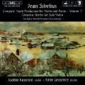 Sibelius – Sämtliche Jugendwerke für Violine und Klavier Vol. 2 / BIS