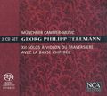 Georg Philipp Telemann, XII Solos à Violon ou Traversière avec la Basse Chiffrée / NCA