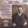 Jenő Hubay, Works for Violin and Piano Vol. 10 / Hungaroton