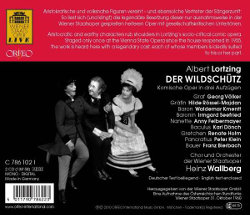 Albert Lortzing: Der Wildschütz / Orfeo
